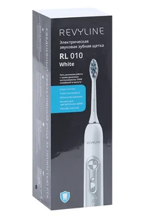 Зубная щетка Revyline RL 010 электрическая звуковая белая