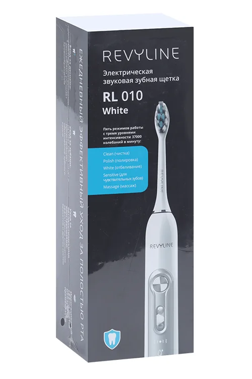 Зубная щетка Revyline RL 010 электрическая звуковая белая