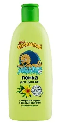 Мое Солнышко Пенка для Купания С Чередой (0+) 200 мл