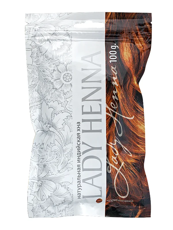 Хна натуральная коричневая Lady Henna 100 гр