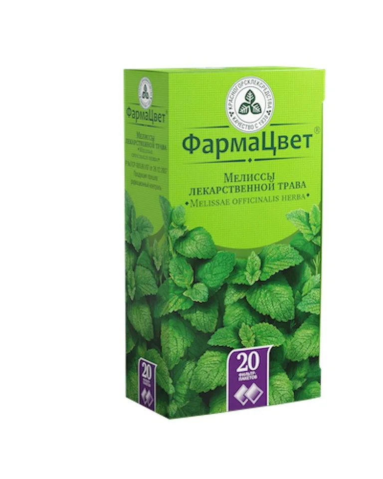 Мелиссы лекарственной трава трава 1.5 г 20 шт