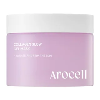 Коллагеновая гелевая маска для сияния c экстрактом пиона Collagen Glow Gel Mask 100г, Arocell