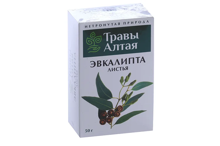 Эвкалипта прутовидного листья лист 50 г