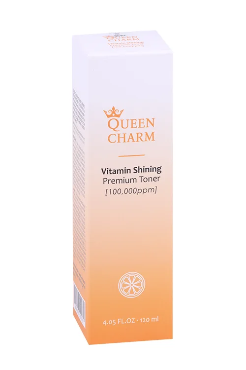 Тонер Queen Charm с витаминами 10% для сияния кожи 120 мл