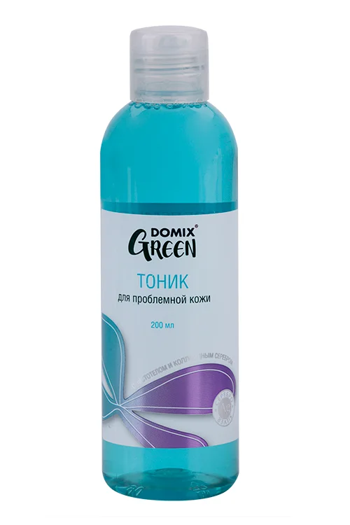 Тоник Domix Green для пробл кожи с чистотелом D-пантенолом и серебром 200 мл