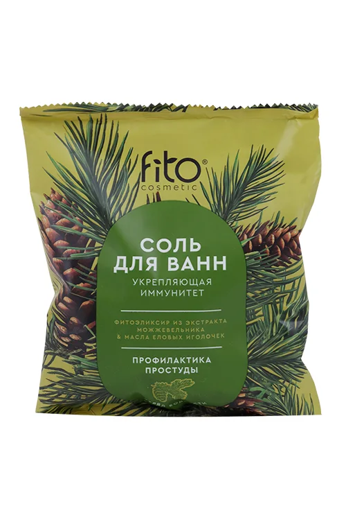 Соль для ванн Fitoкосметик Elixirica укрепляющая иммунитет 500 гр