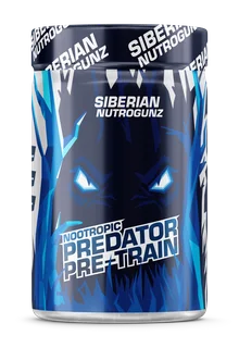 Siberian Nutrogunz Предтрен «PRE-Train Nootropic» Вкус «Ананас» 0,225 кг (Сухая смесь)