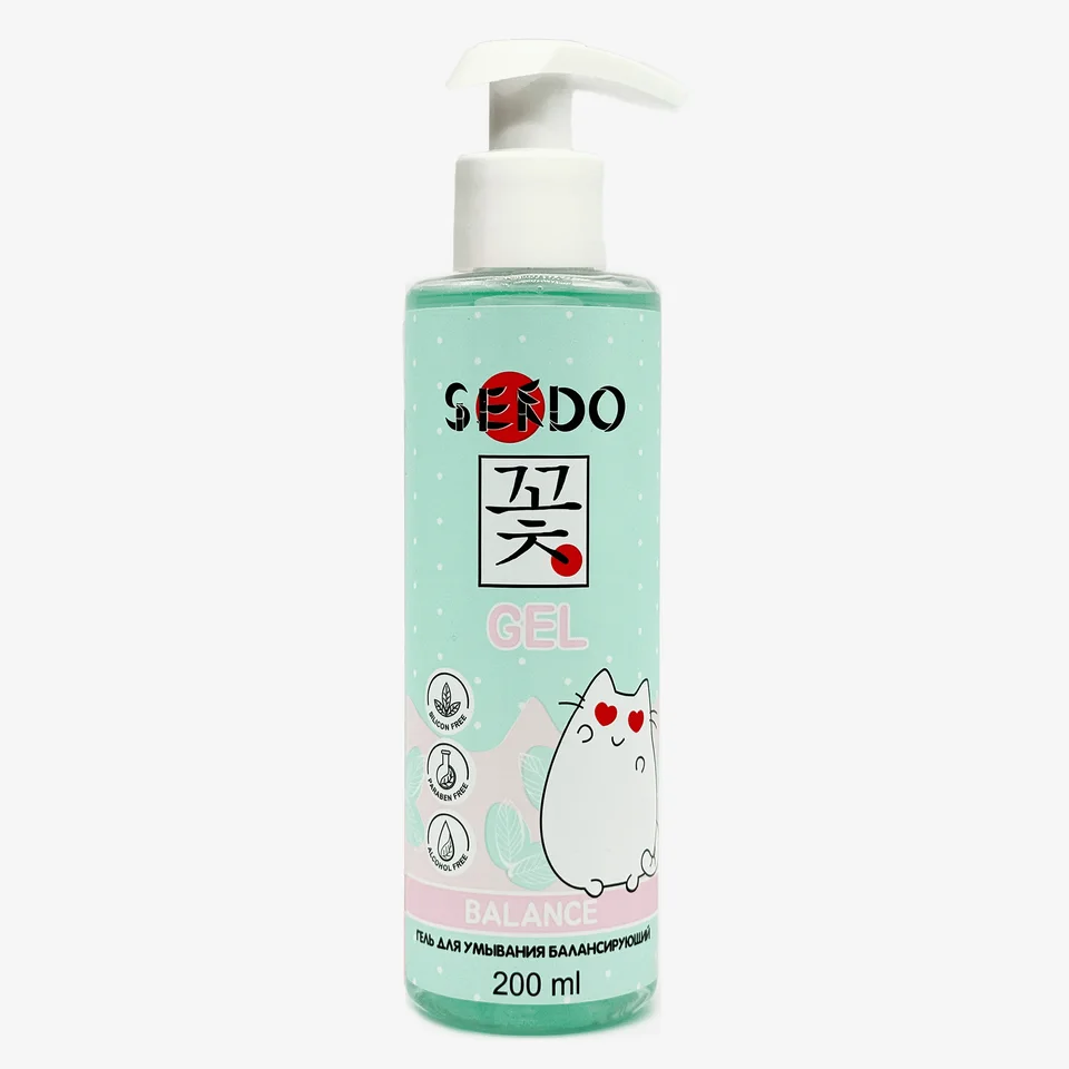 Гель для умывания Sendo балансирующий Balance Cleansing Gel 200 мл