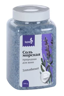 Соль для ванн Dr Aqua Настроение морская Романтика лаванда 750 гр