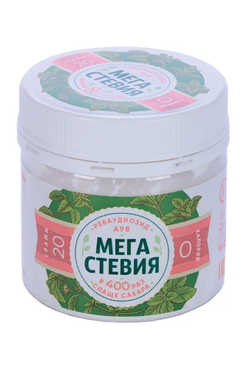 Мега Стевия 20 гр порошок