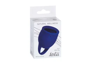 Менструальная чаша Natural Wellness Iris Big цвет синий 4000-06lola силикон 20 мл
