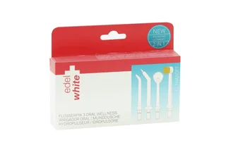 Набор насадок для ирригатора Edel+White Flosserpick 3 Lighthouse 4 штуки