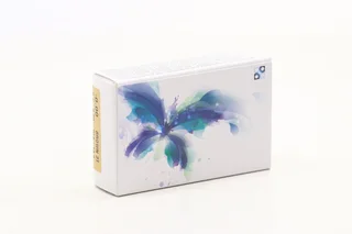 Контактные линзы цветные Офтальмикс Butterfly 1-Color бирюзовый D -0,00 DIA 14,2 2 шт