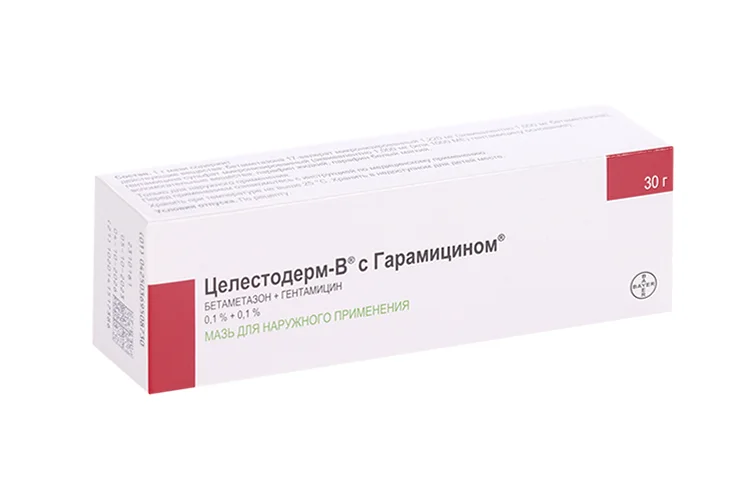 Целестодерм-В мазь 0.1 % 30 г