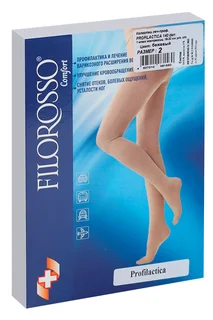 Колготки Filorosso Profilactica компресс лечеб-профилакт 140 den 1 класс бежевый р 2