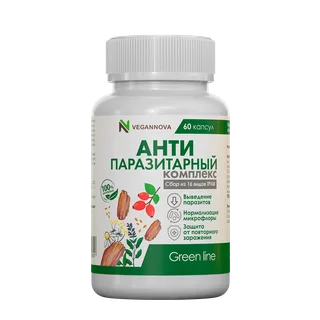 VeganNova Антипаразитарный комплекс 60кап