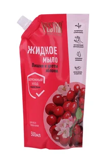 Мыло жид Vestar вишня / цветы яблони 500 мл дой-пак