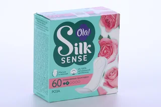 Салфетки Ola Silk Sense Daily Deo бархатная роза ежедн 60 шт