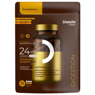 Гастробаланс, 90 капсул, Dietelle