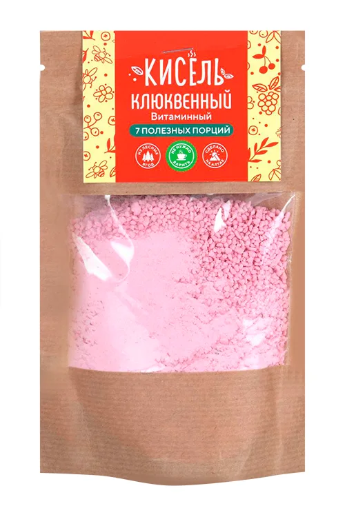 Кисель АлтайПлод Клюквенный витаминизир сухой 140 гр