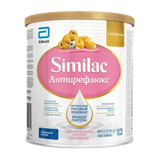 Детское Питание Симилак Антирефлюкс Смесь Сухая 375 гр
