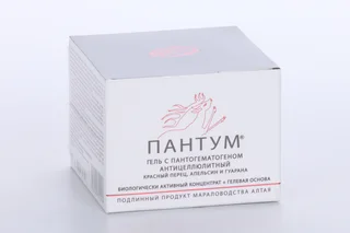 Гель Пантум с пантогематогеном антицеллюлитный