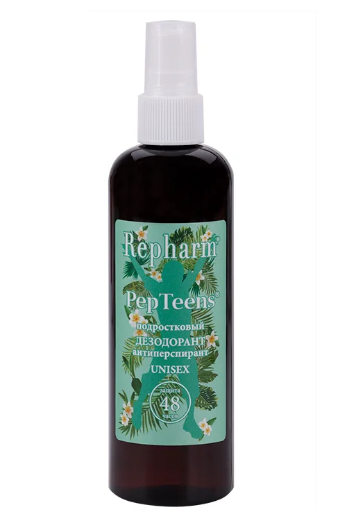 Дезодорант-антиперспирант Repharm PepTeens подростковый унисекс 150 мл