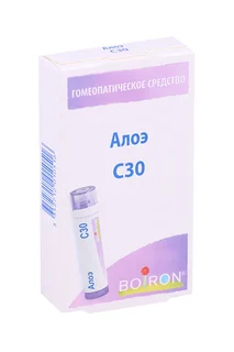 Алоэ 4 гр гранулы гомеопатические C30