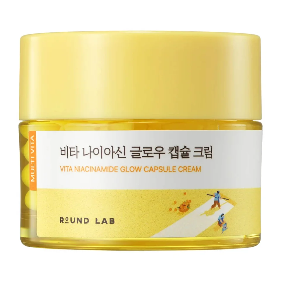 Капсульный крем с ниацинамидом Vita Niacinamide Glow Capsule Cream, 50 мл, Round LAB