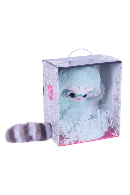 Игрушка Budi Basa Lori Colori Джу мятная мягкая 30 см