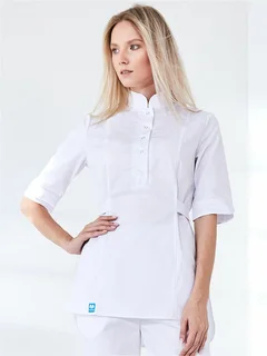 Рубашка медицинская Medcostume женская MC6086 белая р 46