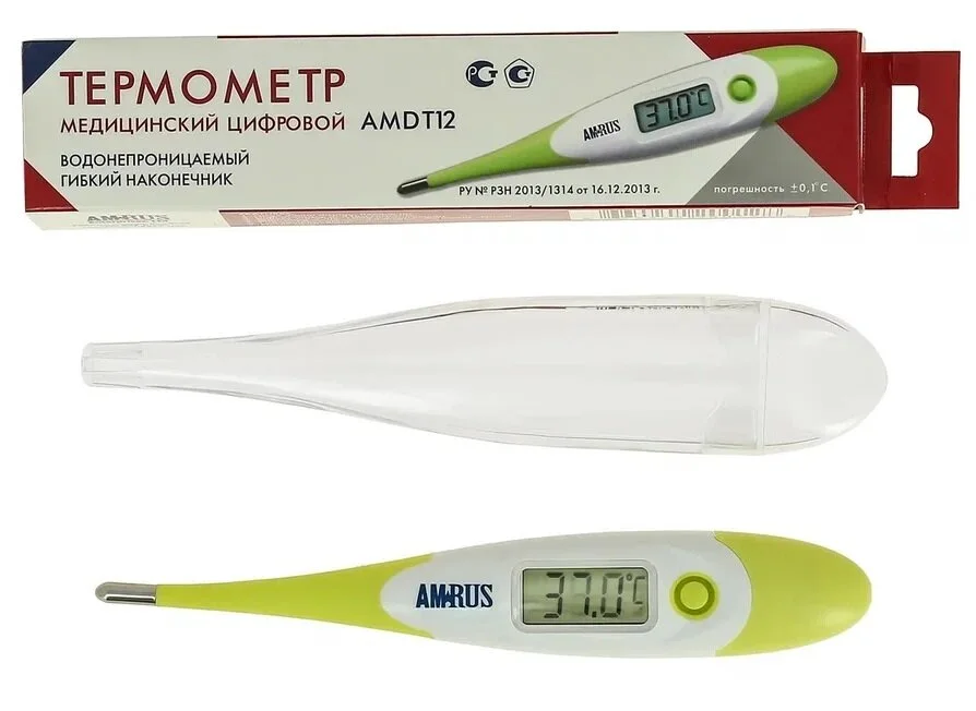 Термометр мед электрон Amdt-12