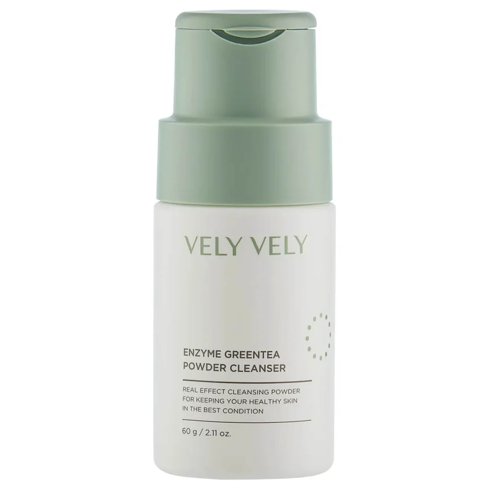 Энзимная пудра для умывания с зеленым чаем Enzyme Greentea Powder Cleanser, 60 г, Vely Vely