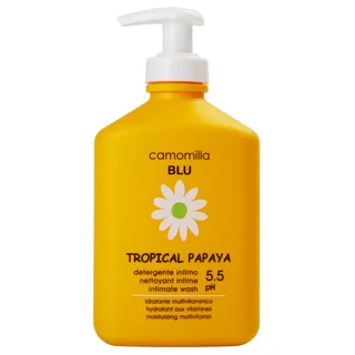 Гель для интимной гигиены Tropical Papaya с тропической папайей, 300 мл, Camomilla Blu