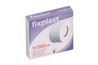 Пластырь Фикспласт фиксирующий на ткан осн 1×500 см
