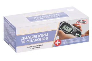 Пищевой продукт Диабенорм Dr.Arsenin концентр 10 флакон по 10,5 гр