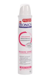 Антиперспирант Deonica Pre-Biotic эффект спрей 200 мл