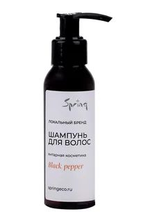 Шампунь Spring Black pepper для волос 100 мл