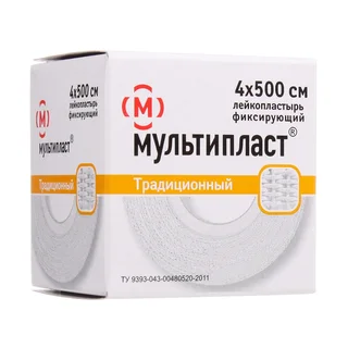 Лейкопластырь 4×500 см Рулон 1 шт