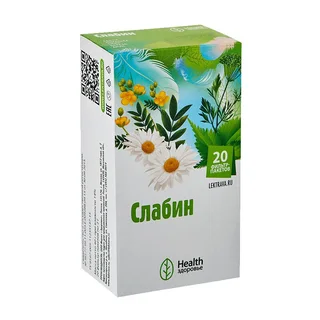 Слабин Фиточай Очищающий Ф/Пак.2Г 20 шт
