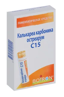 Калькареа карбоника остреарум 4 гр гранулы гомеопатические C15