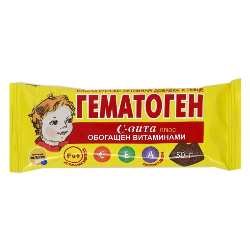 Гематоген С батончик 50 г 1 шт