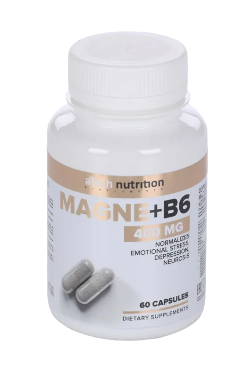 Комплекс aTech nutrition Magne+B6 для нервной системы 60 шт капсулы