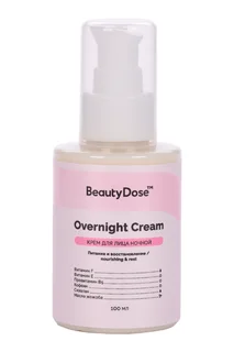 Крем Beauty Dose для лица ночной Питание и Восстановление 100 мл