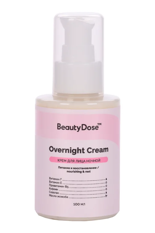 Крем Beauty Dose для лица ночной Питание и Восстановление 100 мл