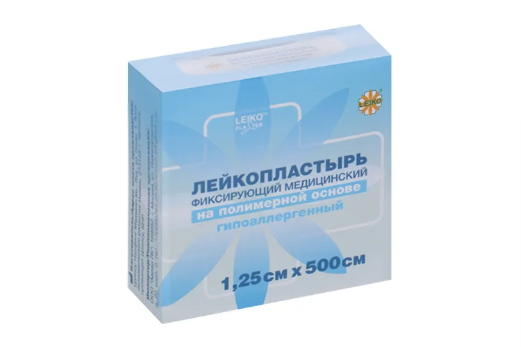 Лейкопластырь Унипласт фиксирующий на нетканой основе 1,25*500 см