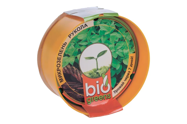 Набор Микрозелень Bio Greens лоток для проращивания / семена рукола