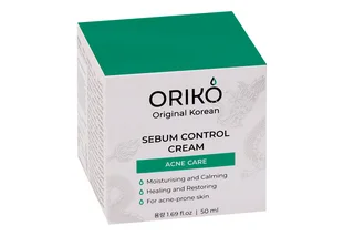 Крем Oriko Sebum Control Face Cream Acne Care для проблемной кожи лица, 50 мл