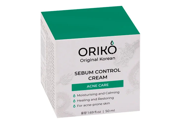 Крем Oriko Sebum Control Face Cream Acne Care для проблемной кожи лица, 50 мл