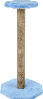 Когтеточка Зоомарк с полкой мех 35×35×75 см